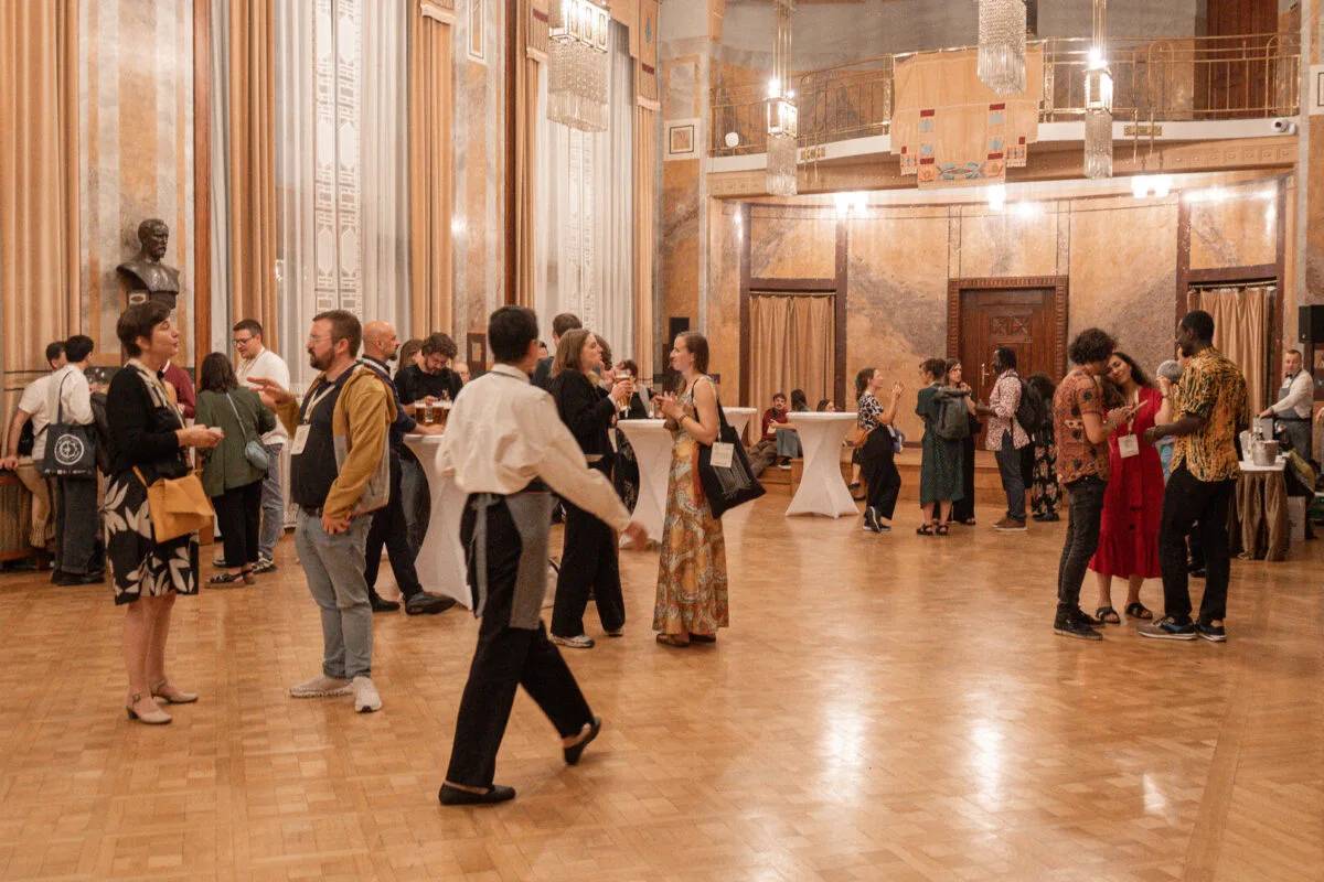 A gathering at the MSA Prague conference