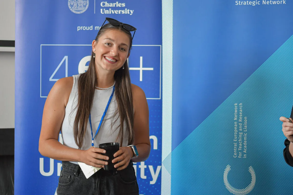 A participant at the MSA Prague 2025 conference